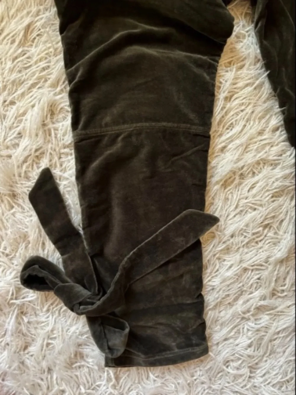 Free People Nicholas K Velour Utility Pants Small NWOT